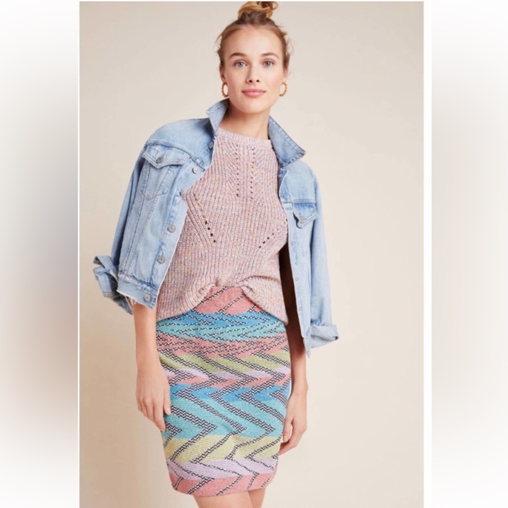 NWT Anthropologie mini skirt size S